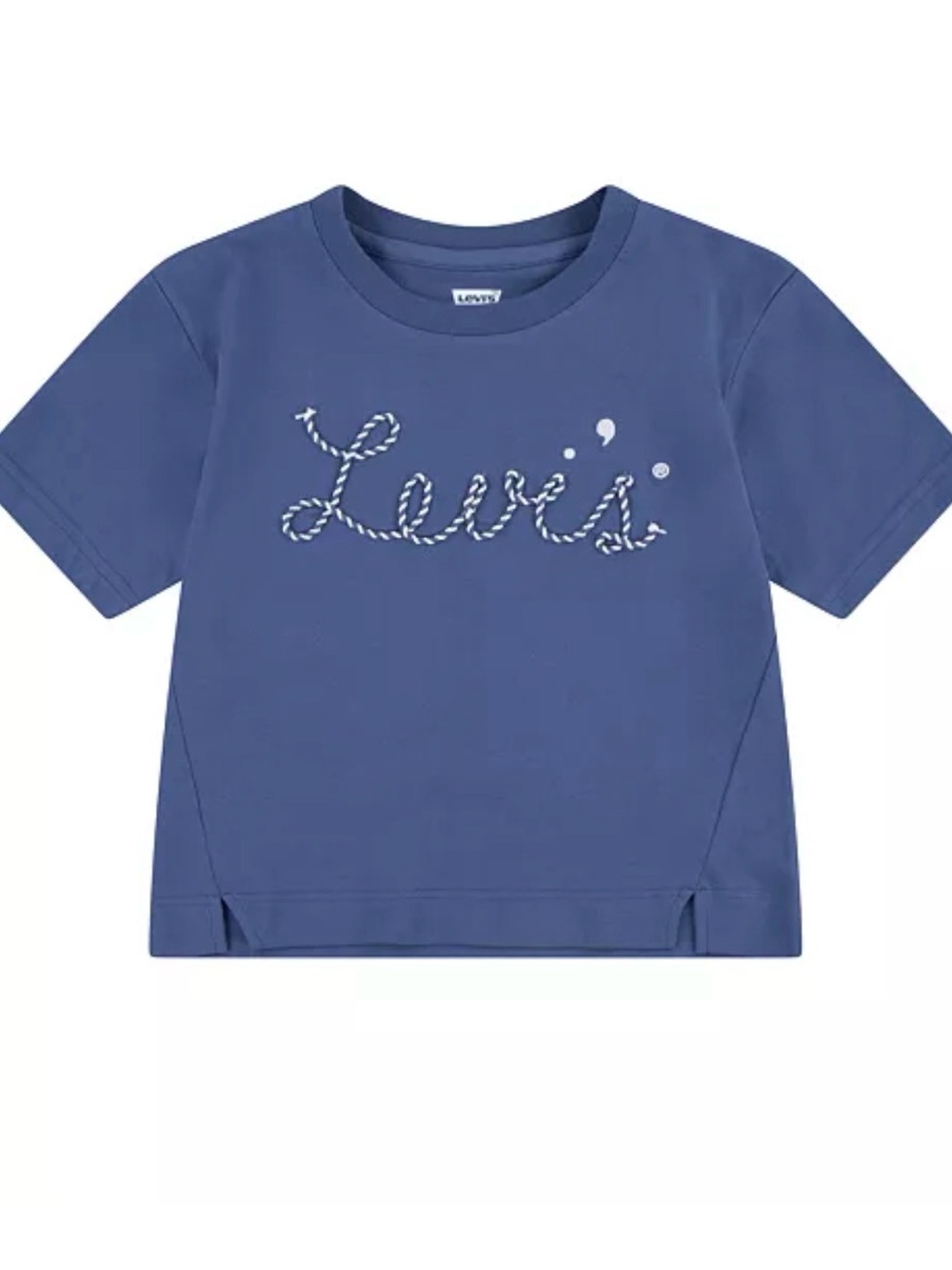 Levi's Navy Blue Script Logo Tee